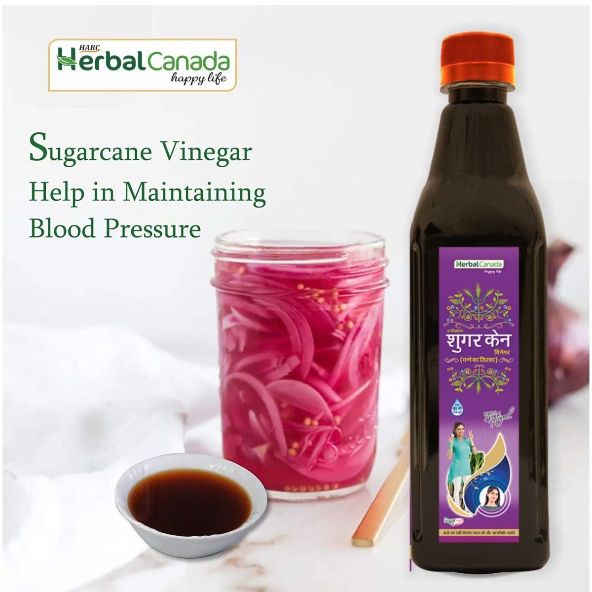 Herbal Canada Sugar Cane Vinegar pack