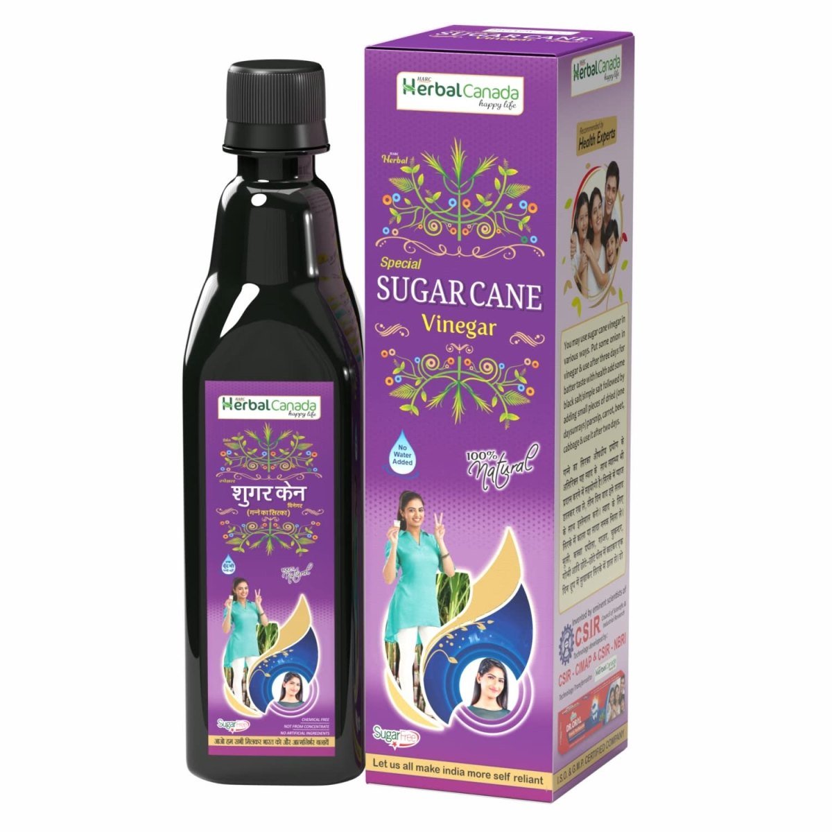 Herbal Canada Sugar Cane Vinegar pack