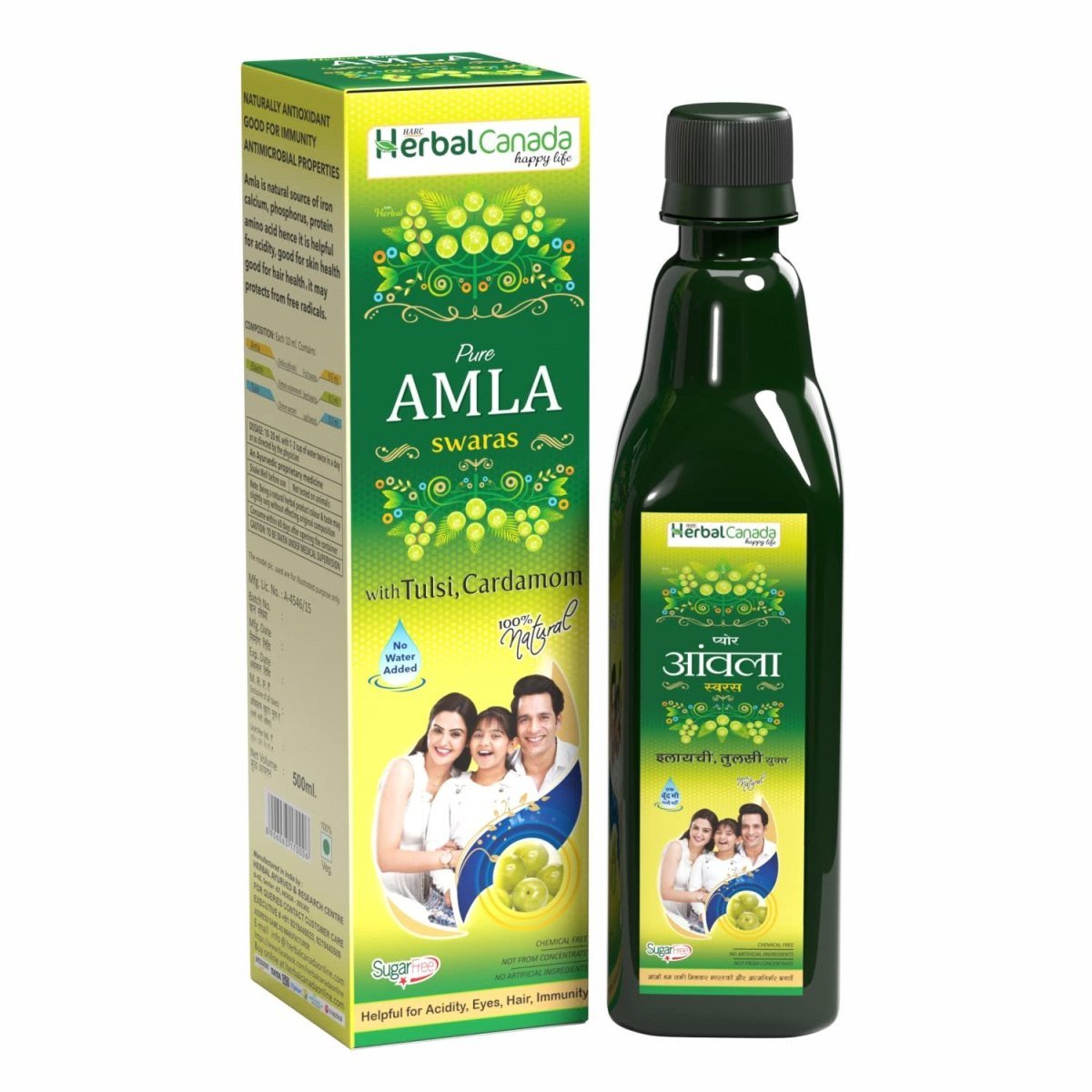 Herbal Canada Amla Swaras pack