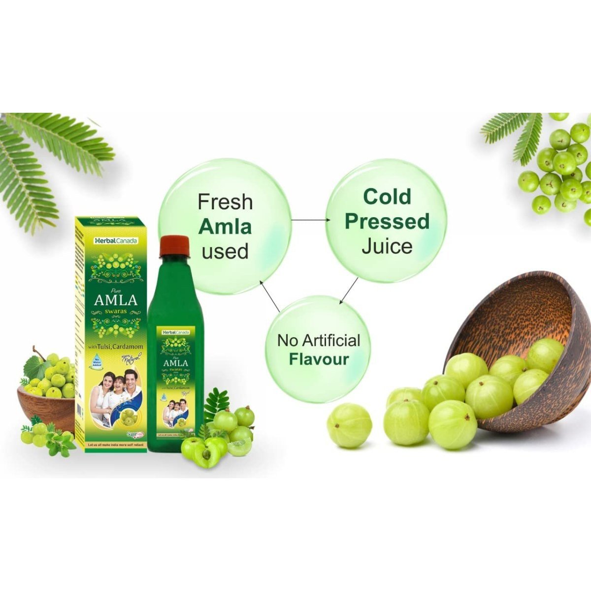 Herbal Canada Amla Swaras pack