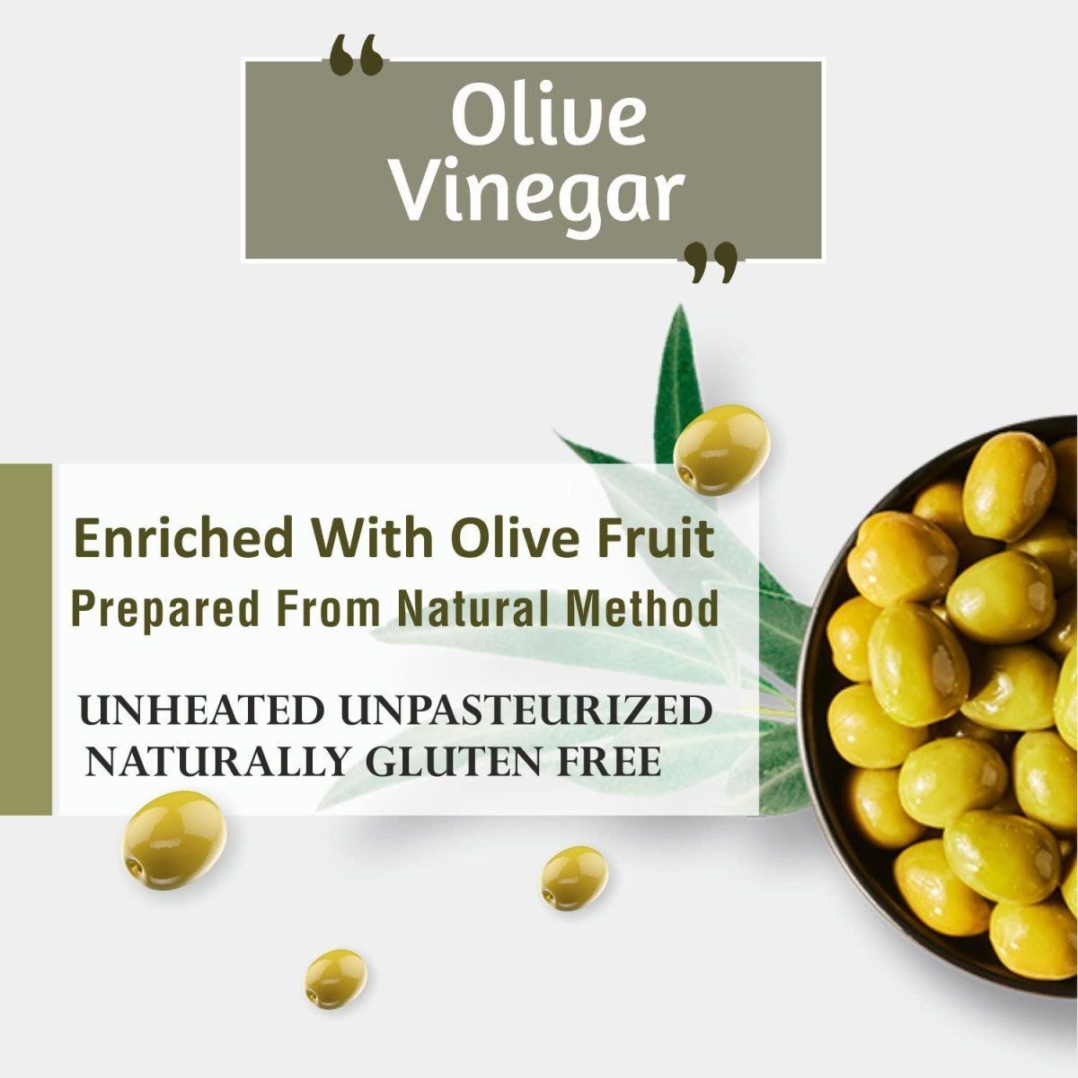 Herbal Canada Olive Vinegar pack